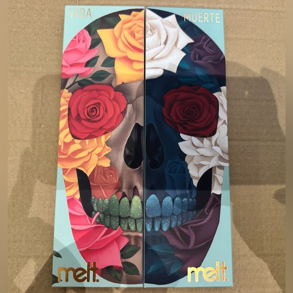 Melt Cosmetics Vida and Muerte Palettes BNIB